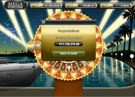 Verdens største progressive jackpot vunnet av en norsk spiller på Mega Fortune